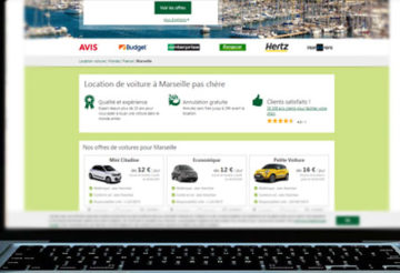 location de voiture à Marseille pas cher
