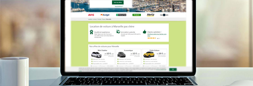 location de voiture à Marseille pas cher